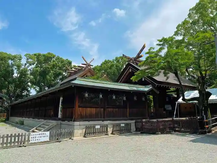 和泉國一之宮 大鳥大社の本殿・本堂