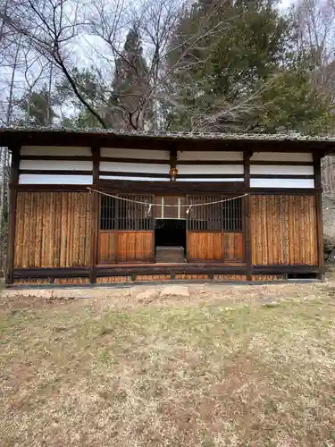 北赤井神社の本殿