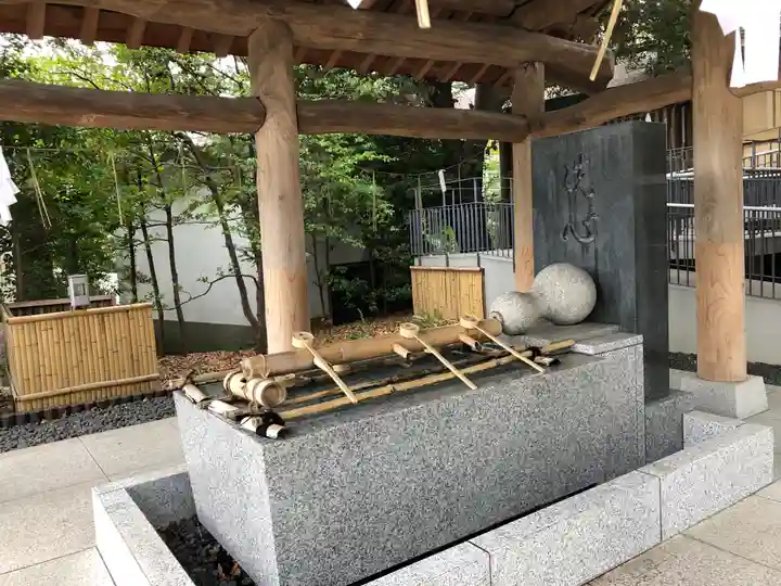 東郷神社の手水舎