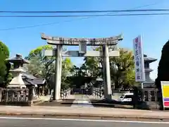 下庄八幡神社の鳥居