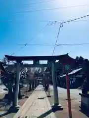 女化神社の鳥居