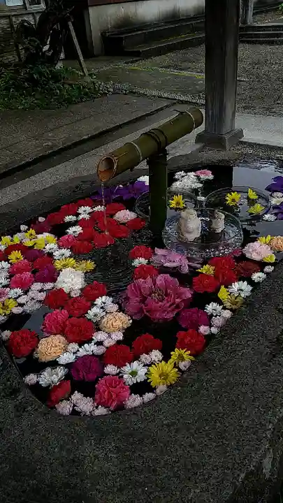 荘内神社の手水舎