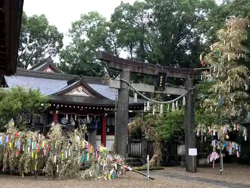 機物神社の鳥居