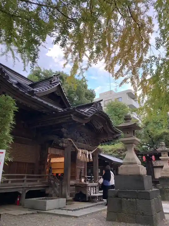 田無神社の本殿・本堂