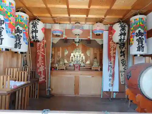 秋葉神社（六舗）の本殿・本堂