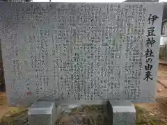 伊豆神社の歴史