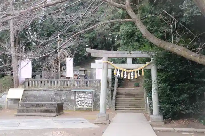 前玉神社の鳥居
