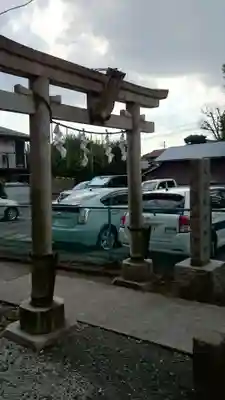 久富稲荷神社の鳥居