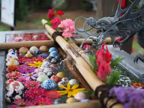 今市報徳二宮神社の手水舎