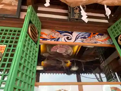 白崎八幡宮の芸術