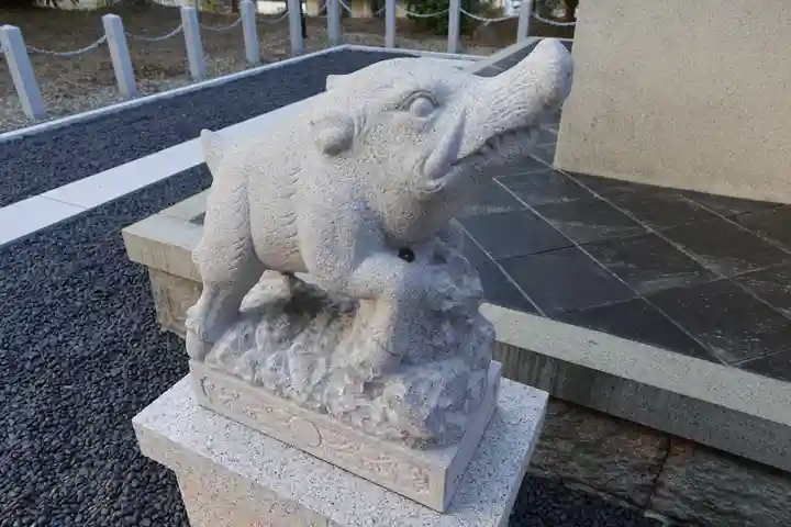 和氣神社の狛犬