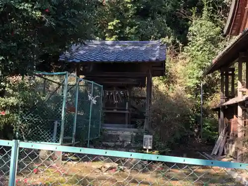 自玉手祭来酒解神社の末社