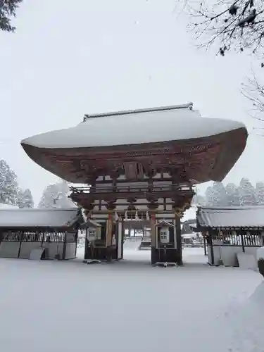 沙沙貴神社の山門