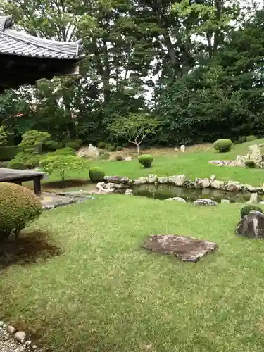 萬福寺の庭園