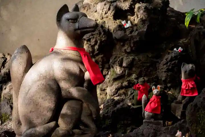 下谷神社の狛犬