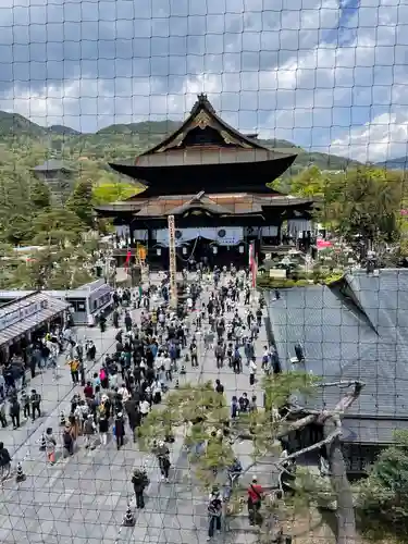 善光寺の景色