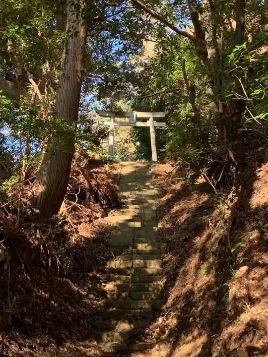 諏訪神社の鳥居