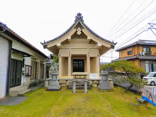 神明社（西福田4）の本殿・本堂