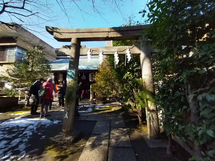 櫻田神社の鳥居
