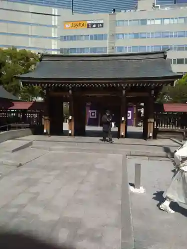 警固神社の山門・神門