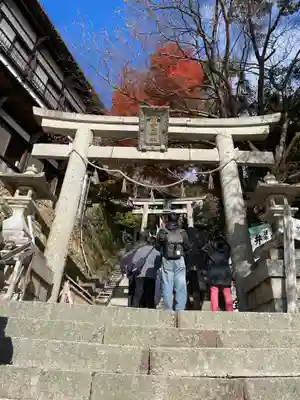 宝厳寺の鳥居