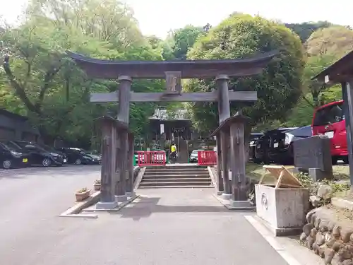 高尾山麓氷川神社の鳥居