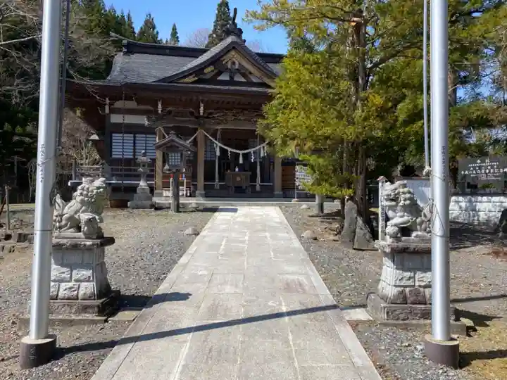 山口八幡宮の本殿・本堂
