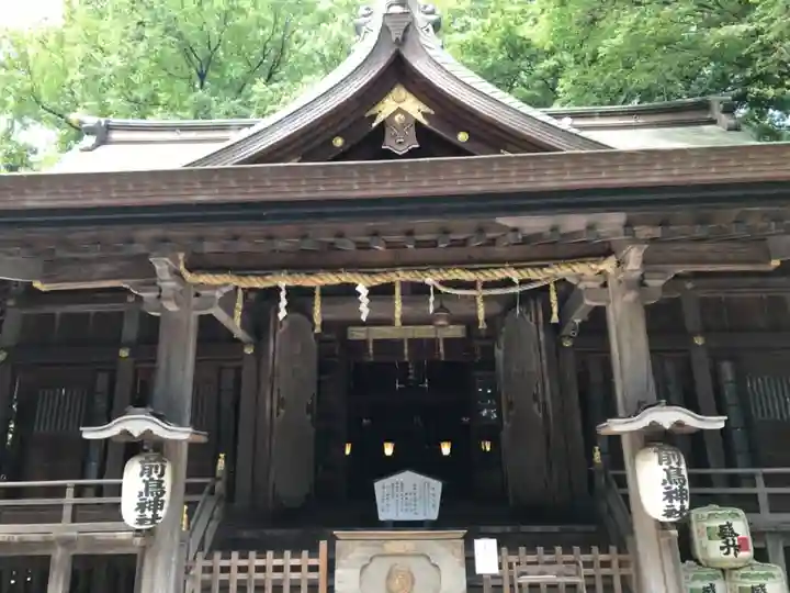 前鳥神社の本殿・本堂