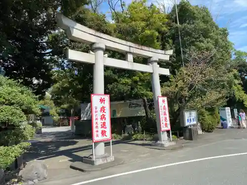 富知六所浅間神社の鳥居