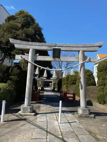 千方神社の鳥居