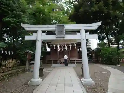 大國魂神社の鳥居