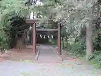 冨士山小御嶽神社里宮の鳥居