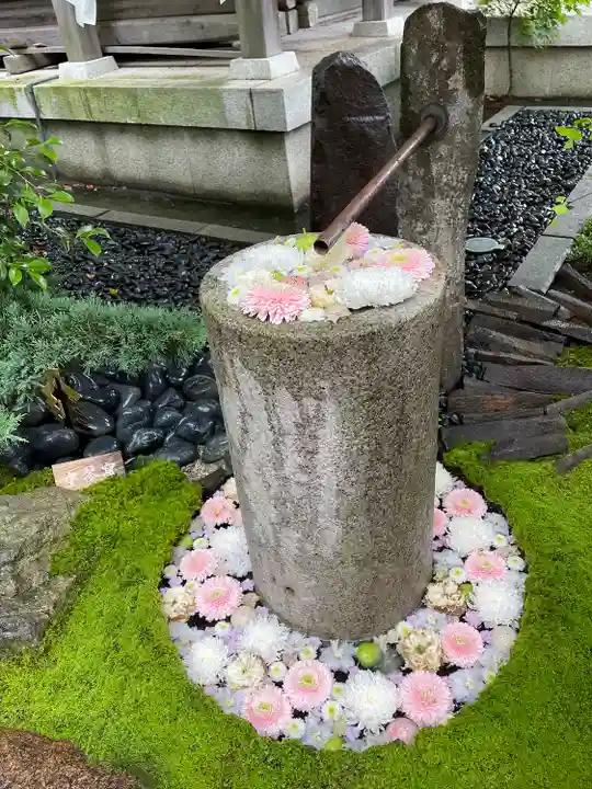 行田八幡神社の手水舎