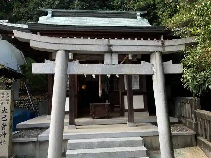 姫坂神社の鳥居