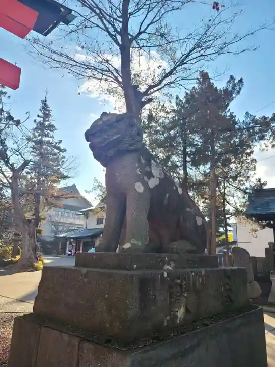深志神社の狛犬