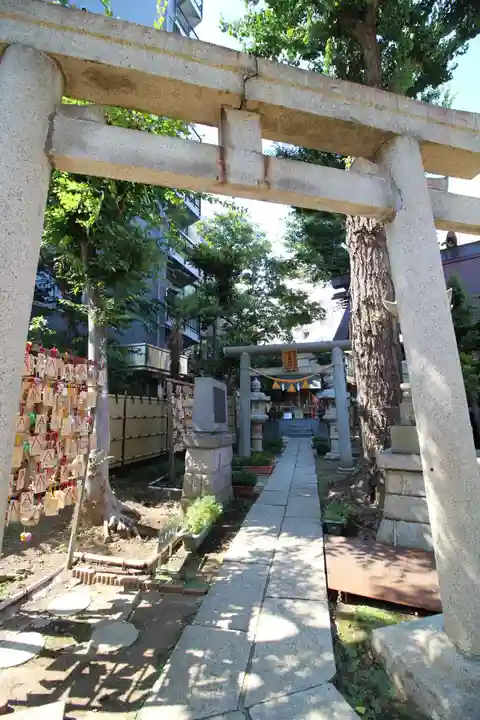 高円寺氷川神社の鳥居