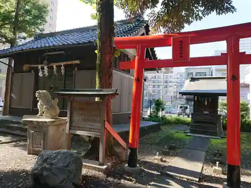 千勝浅間神社の鳥居