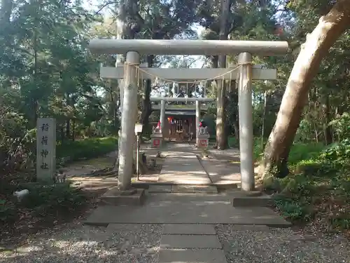 息栖神社の鳥居