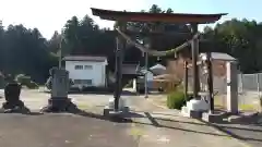 仁井田神社の鳥居