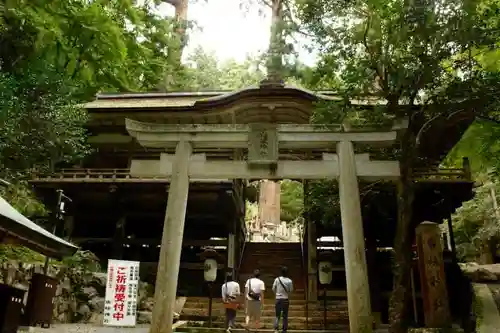 由岐神社の鳥居