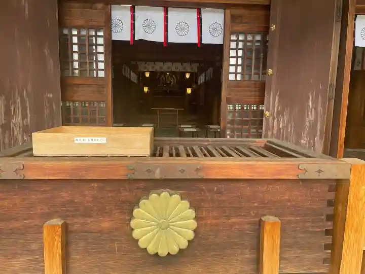 長野縣護國神社の本殿・本堂