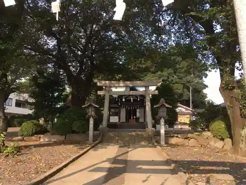 七郷神社の鳥居