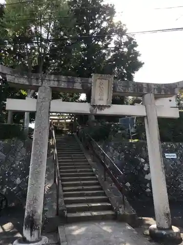 大山代神社の鳥居