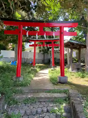 瘡守稲荷神社の鳥居