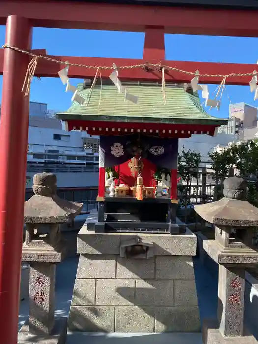 朝日稲荷神社の本殿