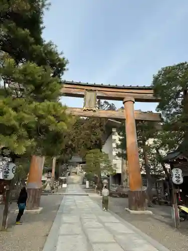 櫻山八幡宮の鳥居