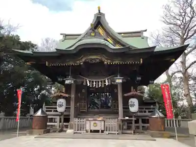 白旗神社の本殿・本堂