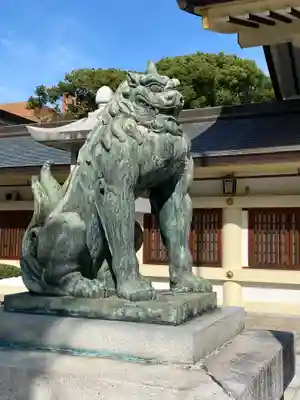 愛知縣護國神社の狛犬
