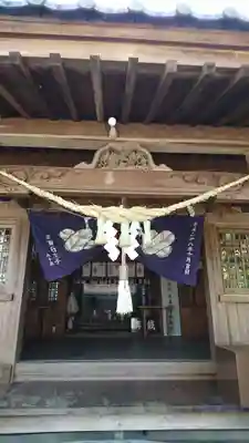 戸馳神社の本殿・本堂