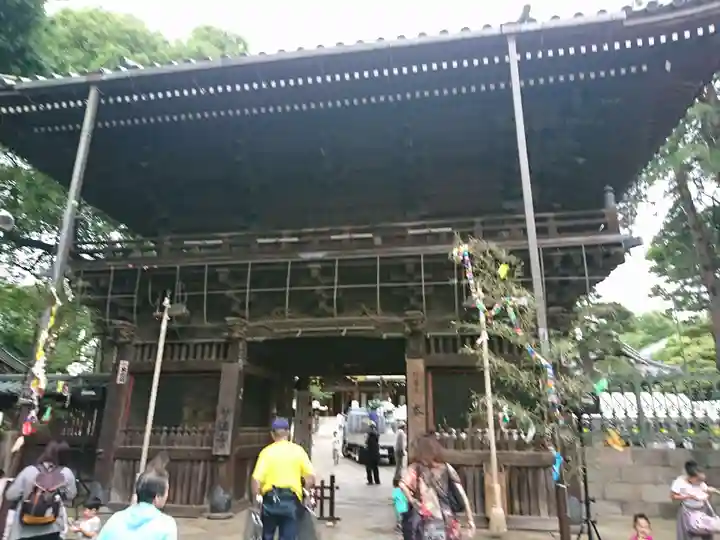 妙法寺の山門・神門